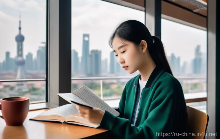 중국의 교통 규칙과 팁 - **Prompt:** A dynamic, wide-angle shot of a bustling intersection in a vibrant, modern Chinese city ...